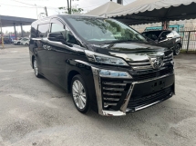2019 TOYOTA VELLFIRE 2.5 Z FACELIFT /Z SPEC /8-SEATER /2 POWER DOOR 