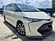 2018 TOYOTA ESTIMA 2.4 AERAS PREMIUM EDITION black interior FULL LOAN
