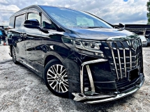 2016 TOYOTA ALPHARD 2.5 SC PILOT SEAT SUNROOF FULLSPEC FACELIFT