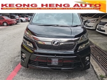 2013 TOYOTA VELLFIRE 2.4 Z 金色眼妆