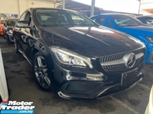 2018 MERCEDES-BENZ CLA 180 AMG SPORT BLACK EDITION BLIND SPORT SENSOR PUSH START BUTTON KEYLESS SMART ENTRY AMG BUCKET SEAT