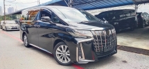 2021 TOYOTA ALPHARD 2.5 JENIS EMAS (A) UNREG, 5JAMINAN YRS, L/BATU 12K