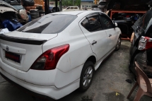 NISSAN ALMERA REAR CUT Half-cut 
