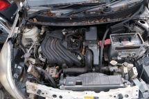 NISSAN ALMERA REAR CUT Half-cut 