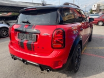 2019 MINI Cooper S 2.0 S Countryman JCW 41K KM Waranti Perkhidmatan Penuh