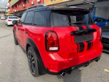 2019 MINI Cooper S 2.0 S Countryman JCW 41K KM Waranti Perkhidmatan Penuh