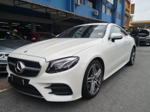 2020 奔驰 E-CLASS E300 COUPE 进口版 年份 2020 UNREG里程仅22000公里 ((( 2 两年保修 )))