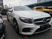 2020 MERCEDES-BENZ E-CLASS E300 COUPE Edisi Import TAHUN DIBUAT 2020 UNREG Mileage 22000km sahaja ((( 2 tahun waranti )))