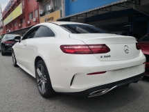 2020 MERCEDES-BENZ E-CLASS E300 COUPE Edisi Import TAHUN DIBUAT 2020 UNREG Mileage 22000km sahaja ((( 2 tahun waranti )))