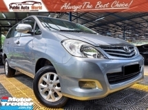 2010 TOYOTA INNOVA  2.0 (A) VVTi 110KKM TIPTOP COND WARRANTY