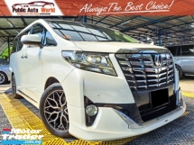 2017 TOYOTA ALPHARD 2.5 X ANDROID POWERBOOT MODELISTA WARRANTY