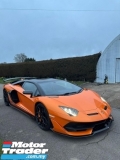 2021 LAMBORGHINI AVENTADOR SVJ 6.5 LP770 ROADSTER LIMITED EDITION UNREG 