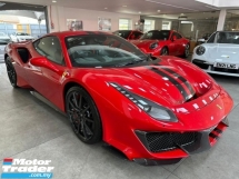 2020 FERRARI 488 PISTA 3.9 CARBON WHEELS BRAND NEW DELIVERY MILEAGE UNREG 