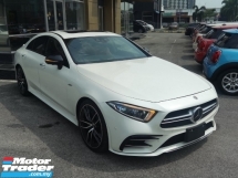 2019 MERCEDES-BENZ CLS-CLASS MERCEDES BENZ AMG CLS 53 AMG 3.0 (435 Hp) EQ Boost 4MATIC + TCT G-TRONIC TURBO FACELIFT JAPAN SPEC