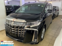 2020 丰田ALPHARD 2.5 S UNREG 7Seater 2P/Doors P/Boot 免费保修