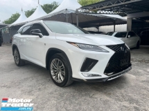 2021 LEXUS RX300 2.0 F SPORT /3BA /BLACK INTERIOR /PANAROMIC ROOF