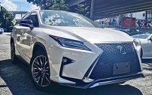 2017 LEXUS RX200T 2.0 F-SPORT PANROOF 360 CAM POWER BOOT HUD