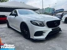2018 MERCEDES-BENZ E-CLASS E300 2.0 COUPE /PREMIUM SPEC /PANAROMIC ROOF/UNREG