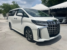 2022 TOYOTA ALPHARD 2.5 SC /3BA /3 EYE HEADLIGHT /SUNROOF /PILOT SEATS