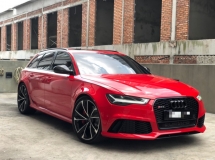 2016 AUDI RS6 AVANT WAGON BLACK EDITION CARBON FRONT LIFTER
