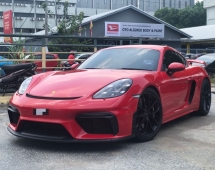 2019 PORSCHE 718 Cayman GT4 Manual Carbon Bucket Seat With Harness