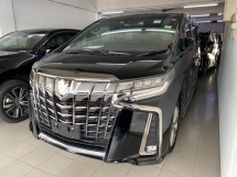 2021 TOYOTA ALPHARD 2.5 Waranti Percuma But Power BSM DIM Emas Jenis S