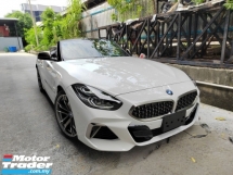 2020 BMW Z4 M40i Roadster 3.0L 335Hp Full Spec (Grade 5-A, Auction Sheet Proven. Genuine Mileage) sDrive30i 