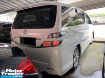 2010 Toyota Vellfire 2.4 Z Berdaftar 2014 8DVD Kamera 2P/Pintu tempat duduk