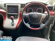 2010 Toyota Vellfire 2.4 Z Berdaftar 2014 8DVD Kamera 2P/Pintu tempat duduk
