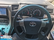2012 TOYOTA VELLFIRE 2012 丰田Vellfire 2.4(在) ZG 整容 reg 2017
