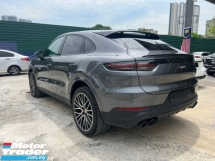 2019 PORSCHE CAYENNE 3.0 V6 COUPE /PDLS /SPORT CHRONO /BOSE SOUND/UNREG