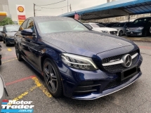 2020 MERCEDES-BENZ C-CLASS C180 AMG REG 2023 Kamera Tanpa Kunci BSM Spec Jepun 