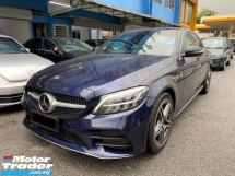2020 MERCEDES-BENZ C-CLASS C180 AMG REG 2023 Kamera Tanpa Kunci BSM Spec Jepun 