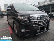 2017 TOYOTA ALPHARD 2.5 Edisi S Tahun Dibuat 2017 KULIT PENUH 8 SEATERS Sunroof ((( 2 tahun waranti ))) 2018