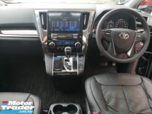 2017 TOYOTA ALPHARD 2.5 Edisi S Tahun Dibuat 2017 KULIT PENUH 8 SEATERS Sunroof ((( 2 tahun waranti ))) 2018