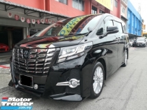 2017 TOYOTA ALPHARD 2.5 Edisi S Tahun Dibuat 2017 KULIT PENUH 8 SEATERS Sunroof ((( 2 tahun waranti ))) 2018