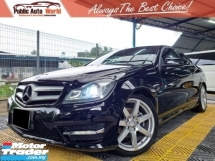 2012 MERCEDES-BENZ C-CLASS  C180 (A) COUPE AMG 201HP 229TR WARRANTY