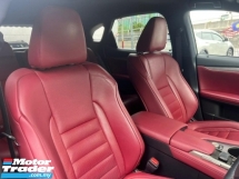 2018 LEXUS RX300 2.0 F SPORT /RED INTERIOR /HUD /BSM /FULL LEATHER 