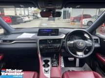 2018 LEXUS RX300 2.0 F SPORT /RED INTERIOR /HUD /BSM /FULL LEATHER 