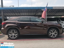 2017 Spesifikasi LEXUS RX200T LUXURY Dimuatkan Penuh Tahun Dibuat 2017 CBU Perkhidmatan Penuh Lexus Malaysia Mil 45k km (2 thn Waranti)