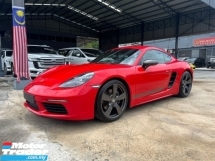 2019 PORSCHE 718 CAYMAN 2.0 T /T EDITION /UK SPEC /PDLS PLUS /UNREG