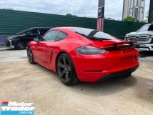 2019 PORSCHE 718 CAYMAN 2.0 T /T EDITION /UK SPEC /PDLS PLUS /UNREG