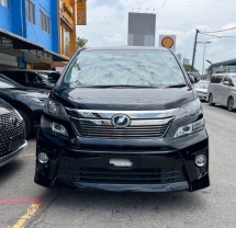 2013 TOYOTA VELLFIRE 2.4 Z FACELIFT