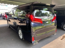 2019 TOYOTA ALPHARD 2.5 S UNREG 8Seater 2P/Doors Camera WARANTI PERCUMA