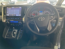 2019 TOYOTA ALPHARD 2.5 S UNREG 8Seater 2P/Doors Camera WARANTI PERCUMA