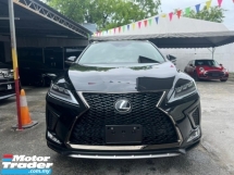 2020 LEXUS RX300 2.0 F SPORT /PANAROMIC ROOF /RED INTERIOR /UNREG