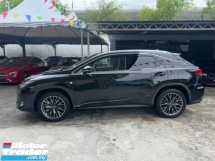 2020 LEXUS RX300 2.0 F SPORT /PANAROMIC ROOF /RED INTERIOR /UNREG