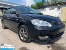 2002 TOYOTA ALTIS G SPEC 1.8 AUTO / BACK DISC BRAKE / CONDITION TIPTOP WELCOME TO VIEW AND TEST DRIVE 