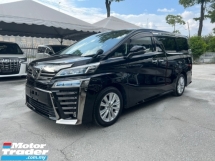 2019 TOYOTA VELLFIRE 2.5 ZA /7-SEATER /PRE-CRASH /LKA /2 POWER DOOR