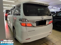 2012 TOYOTA VELLFIRE 2.4 Z FACELIFT 8Seater 2Power Doors DVD Reg 2014